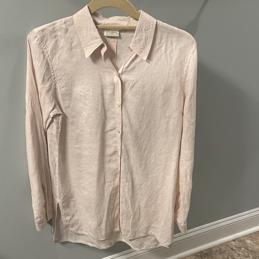 Spartina 449 Light Pink Button-Down Shirt